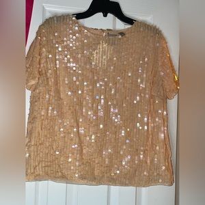 Sequin Crop Top